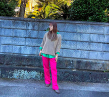 画像をギャラリービューアに読み込む, ｢完全受注販売」ビビットピンクスラックス
