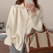 画像をギャラリービューアに読み込む, 「完全受注販売」チャック付きニットトップス
