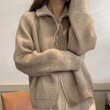 画像をギャラリービューアに読み込む, 「完全受注販売」チャック付きニットトップス
