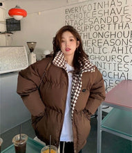 画像をギャラリービューアに読み込む, 「完全受注販売」バイカラーチェックダウン
