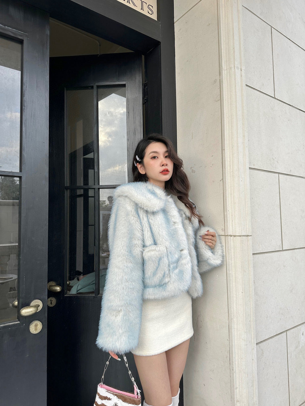 「完全受注販売」ふわっふわショート丈アウター